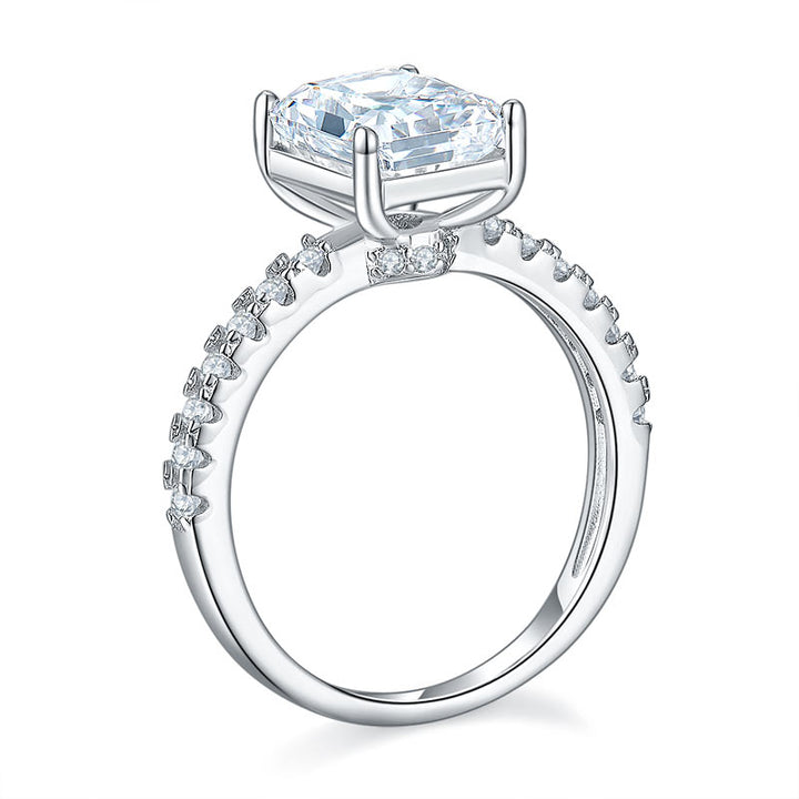 3 Carat Simulated Diamond Engagement Ring 925 Sterling Silver