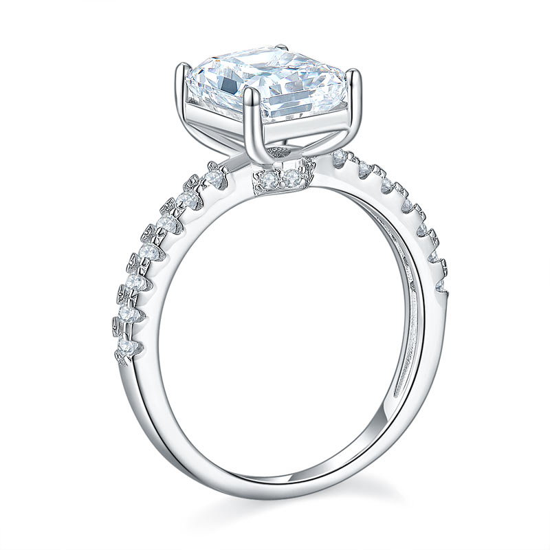 3 Carat Simulated Diamond Engagement Ring 925 Sterling Silver